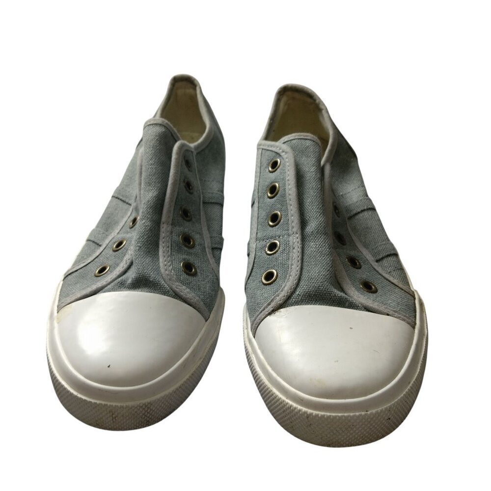 ROEBUCK & CO HERITAGE SUPPLY Women's Size 9 Gray Slip On NOLA Sneakers Casual